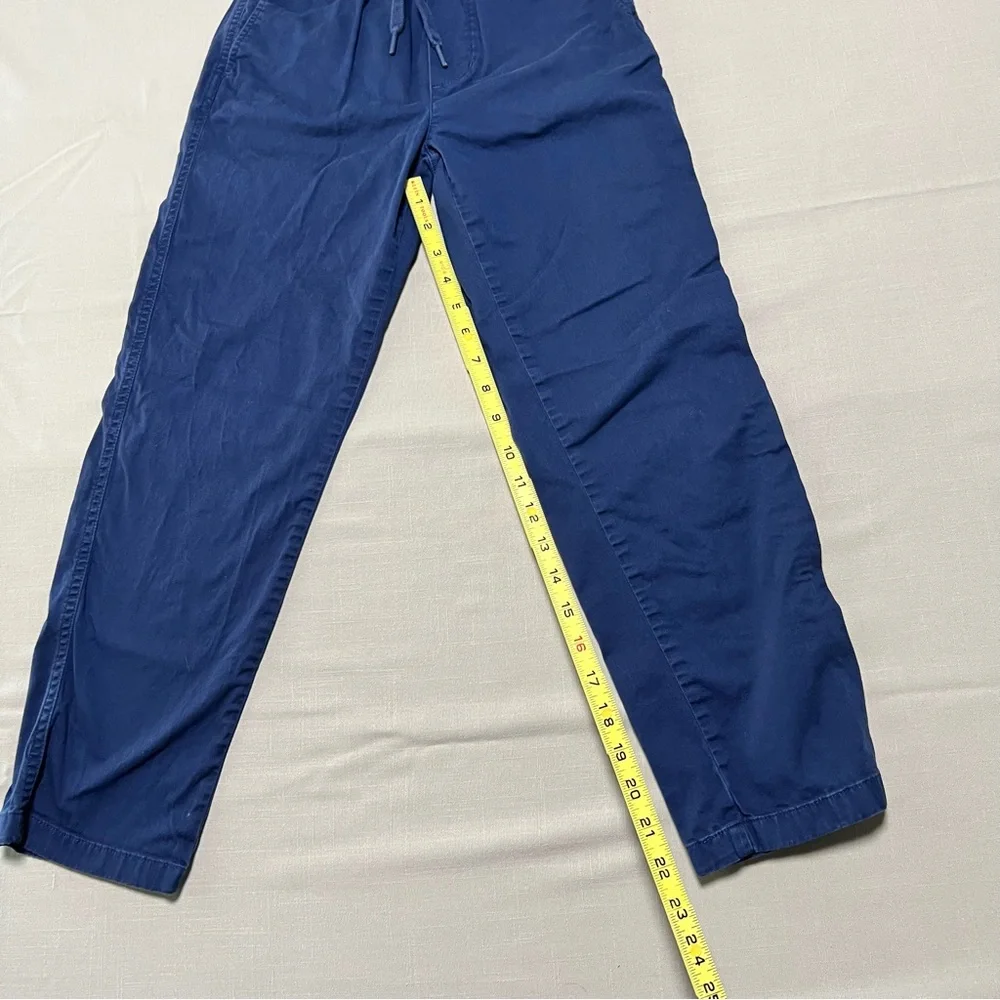 Vineyard Vines Boys Youth 12 Chino Pull On Pants Nautical Navy Cotton